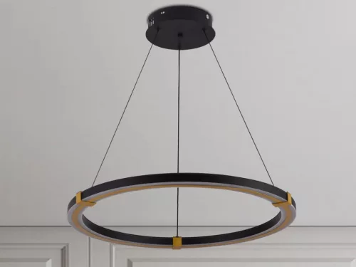 LED mennyezeti lámpa 75W, 4500 lm, 3000K-6500K állítható, dimmelhető, IP20, fém-akril J4341/B