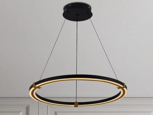 LED mennyezeti lámpa 75W, 4500 lm, 3000K-6500K állítható, dimmelhető, IP20, fém-akril J4341/B