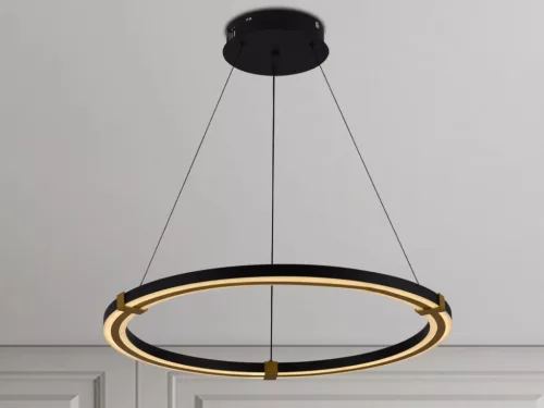 LED mennyezeti lámpa 75W, 4500 lm, 3000K-6500K állítható, dimmelhető, IP20, fém-akril J4341/B