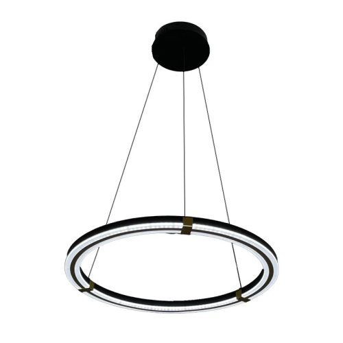 LED mennyezeti lámpa 75W, 4500 lm, 3000K-6500K állítható, dimmelhető, IP20, fém-akril J4341/B
