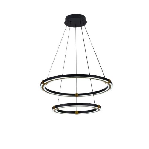 LED mennyezeti lámpa 130W, 7800 lm, 3000K-6500K állítható, dimmelhető, IP20, fém-akril J4342/B