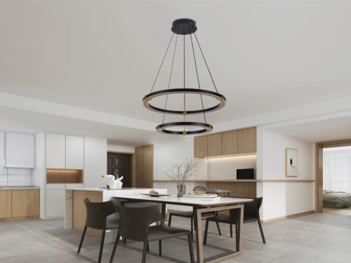 LED mennyezeti lámpa 130W, 7800 lm, 3000K-6500K állítható, dimmelhető, IP20, fém-akril J4342/B