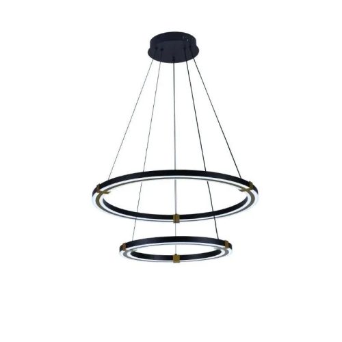 LED mennyezeti lámpa 130W, 7800 lm, 3000K-6500K állítható, dimmelhető, IP20, fém-akril J4342/B