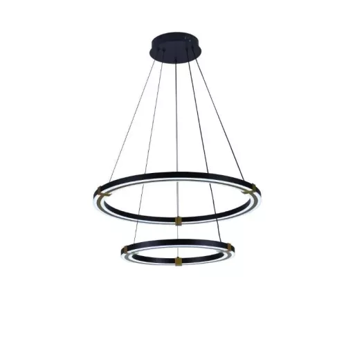 LED mennyezeti lámpa 130W, 7800 lm, 3000K-6500K állítható, dimmelhető, IP20, fém-akril J4342/B