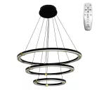 LED mennyezeti lámpa 235W, 14100 lm, 3000K-6500K állítható, dimmelhető, IP20, fém-akril J4343/B