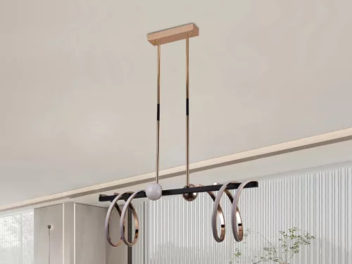 LED design mennyezeti lámpa 105W, 6820 lm, 3000K-6500K, IP20, 960x300x830 mm - J4344/GCH