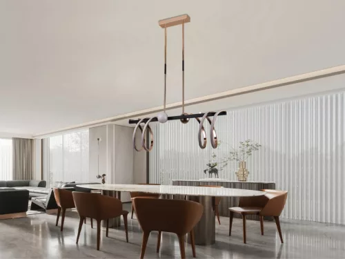 LED design mennyezeti lámpa 105W, 6820 lm, 3000K-6500K, IP20, 960x300x830 mm - J4344/GCH