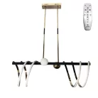 LED design mennyezeti lámpa 105W, 6820 lm, 3000K-6500K, IP20, 960x300x830 mm - J4344/GCH