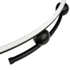 LED mennyezeti lámpa 50W, 3900 lm, 3000–6500K, IP20, fekete fém-akril - J4345/B