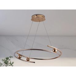   LED mennyezeti lámpa 50W, 3900 lm, 3000–6500K, IP20, fém-akril - J4345/GCH