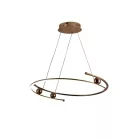 LED mennyezeti lámpa 50W, 3900 lm, 3000–6500K, IP20, fém-akril - J4345/GCH