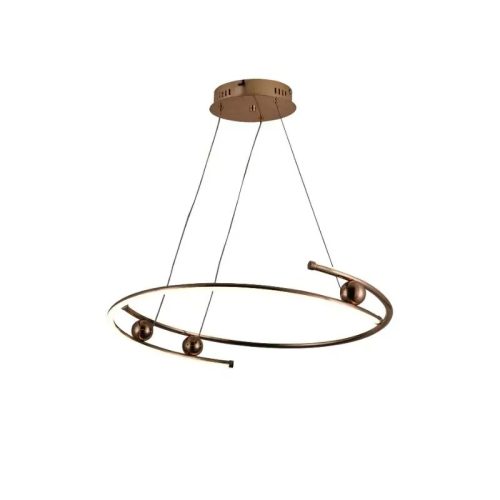 LED mennyezeti lámpa 50W, 3900 lm, 3000–6500K, IP20, fém-akril - J4345/GCH