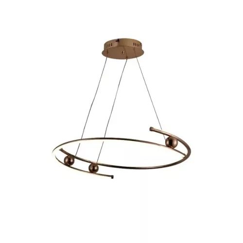 LED mennyezeti lámpa 50W, 3900 lm, 3000–6500K, IP20, fém-akril - J4345/GCH