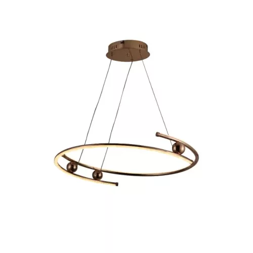 LED mennyezeti lámpa 50W, 3900 lm, 3000–6500K, IP20, fém-akril - J4345/GCH