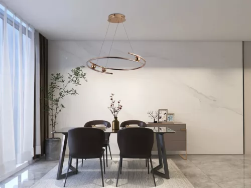 LED mennyezeti lámpa 50W, 3900 lm, 3000–6500K, IP20, fém-akril - J4345/GCH