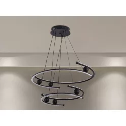   LED mennyezeti lámpa SMART vezérléssel 80W 6300lm 3000-6500K IP20 - J4346/B