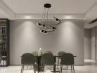 LED mennyezeti lámpa SMART vezérléssel 80W 6300lm 3000-6500K IP20 - J4346/B