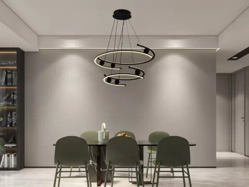 LED mennyezeti lámpa SMART vezérléssel 80W 6300lm 3000-6500K IP20 - J4346/B