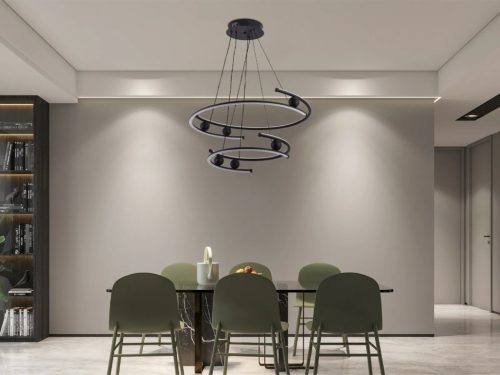 LED mennyezeti lámpa SMART vezérléssel 80W 6300lm 3000-6500K IP20 - J4346/B