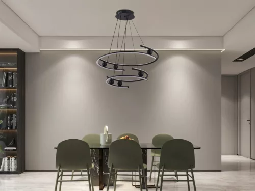 LED mennyezeti lámpa SMART vezérléssel 80W 6300lm 3000-6500K IP20 - J4346/B