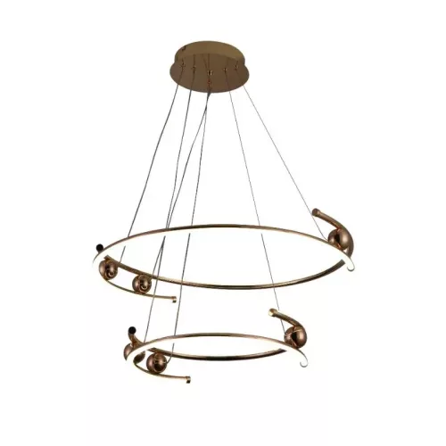 LED design mennyezeti lámpa 80W 400x2 + 600x2 mm IP20 3000-6500K dimmelhető SMART vezérlés - J4346/G