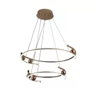 LED design mennyezeti lámpa 80W 400x2 + 600x2 mm IP20 3000-6500K dimmelhető SMART vezérlés - J4346/G