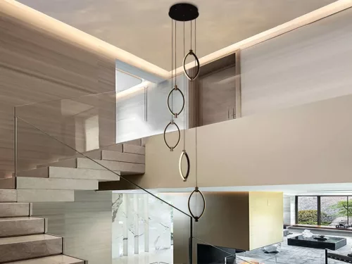 LED design mennyezeti lámpa 70W, 4200 lm, 3000K-6500K, IP20, 300x180 mm (5 darab) - J4349/BR