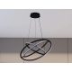 LED design mennyezeti lámpa 105W, 6300 lm, 3000K-6500K, IP20, 400+500+600 mm - J4350/B