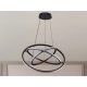 LED design mennyezeti lámpa 105W, 6300 lm, 3000K-6500K, IP20, 400+500+600 mm - J4350/BR
