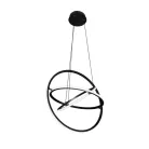 LED design mennyezeti lámpa 105W, 6300 lm, 3000K-6500K, IP20, 400+500+600 mm - J4350/BR