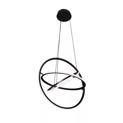 LED design mennyezeti lámpa 105W, 6300 lm, 3000K-6500K, IP20, 400+500+600 mm - J4350/BR