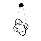 LED design mennyezeti lámpa 105W, 6300 lm, 3000K-6500K, IP20, 400+500+600 mm - J4350/B