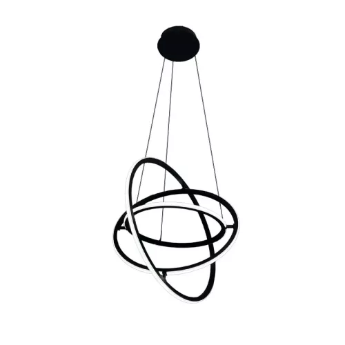 LED design mennyezeti lámpa 105W, 6300 lm, 3000K-6500K, IP20, 400+500+600 mm - J4350/B