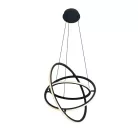 LED design mennyezeti lámpa 105W, 6300 lm, 3000K-6500K, IP20, 400+500+600 mm - J4350/B