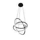 LED design mennyezeti lámpa 105W, 6300 lm, 3000K-6500K, IP20, 400+500+600 mm - J4350/B