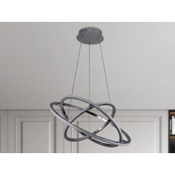   LED design mennyezeti lámpa 105W, 6300 lm, 3000K-6500K, IP20, 400+500+600 mm - J4350/CH