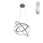 LED design mennyezeti lámpa 105W, 6300 lm, 3000K-6500K, IP20, 400+500+600 mm - J4350/CH