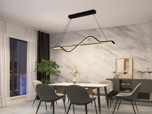LED design mennyezeti lámpa 70W, 4200 lm, 3000K-6500K, IP20, 1000 mm - J4351/B