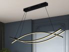 LED design mennyezeti lámpa 70W, 4200 lm, 3000K-6500K, IP20, 1000 mm - J4352/B