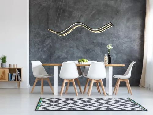 LED design mennyezeti lámpa 70W, 4200lm, 3000-6500K, IP20, fém-akril - J4353/B