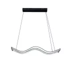 LED design mennyezeti lámpa 70W, 4200lm, 3000-6500K, IP20, fém-akril - J4353/B