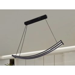   LED design mennyezeti lámpa 70W, 4200lm, 3000-6500K, IP20, fém-akril - J4354/B