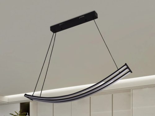 LED design mennyezeti lámpa 70W, 4200lm, 3000-6500K, IP20, fém-akril - J4354/B