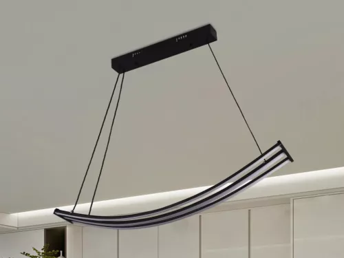 LED design mennyezeti lámpa 70W, 4200lm, 3000-6500K, IP20, fém-akril - J4354/B