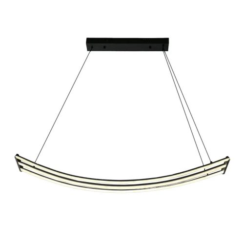 LED design mennyezeti lámpa 70W, 4200lm, 3000-6500K, IP20, fém-akril - J4354/B