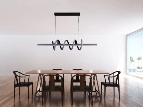 LED design mennyezeti lámpa 70W, 4200lm, 3000-6500K, IP20, fém-akril - J4355/B