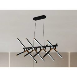   LED design mennyezeti lámpa 100W 500x5 + 700x3 mm IP20 3000-6500K dimmelhető SMART vezérlés - J4357/