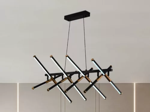 LED design mennyezeti lámpa 100W 500x5 + 700x3 mm IP20 3000-6500K dimmelhető SMART vezérlés - J4357/