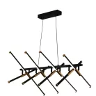 LED design mennyezeti lámpa 100W 500x5 + 700x3 mm IP20 3000-6500K dimmelhető SMART vezérlés - J4357/