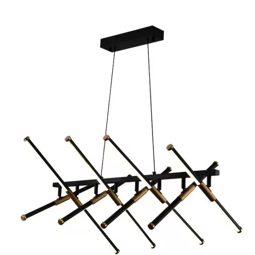 LED design mennyezeti lámpa 100W 500x5 + 700x3 mm IP20 3000-6500K dimmelhető SMART vezérlés - J4357/